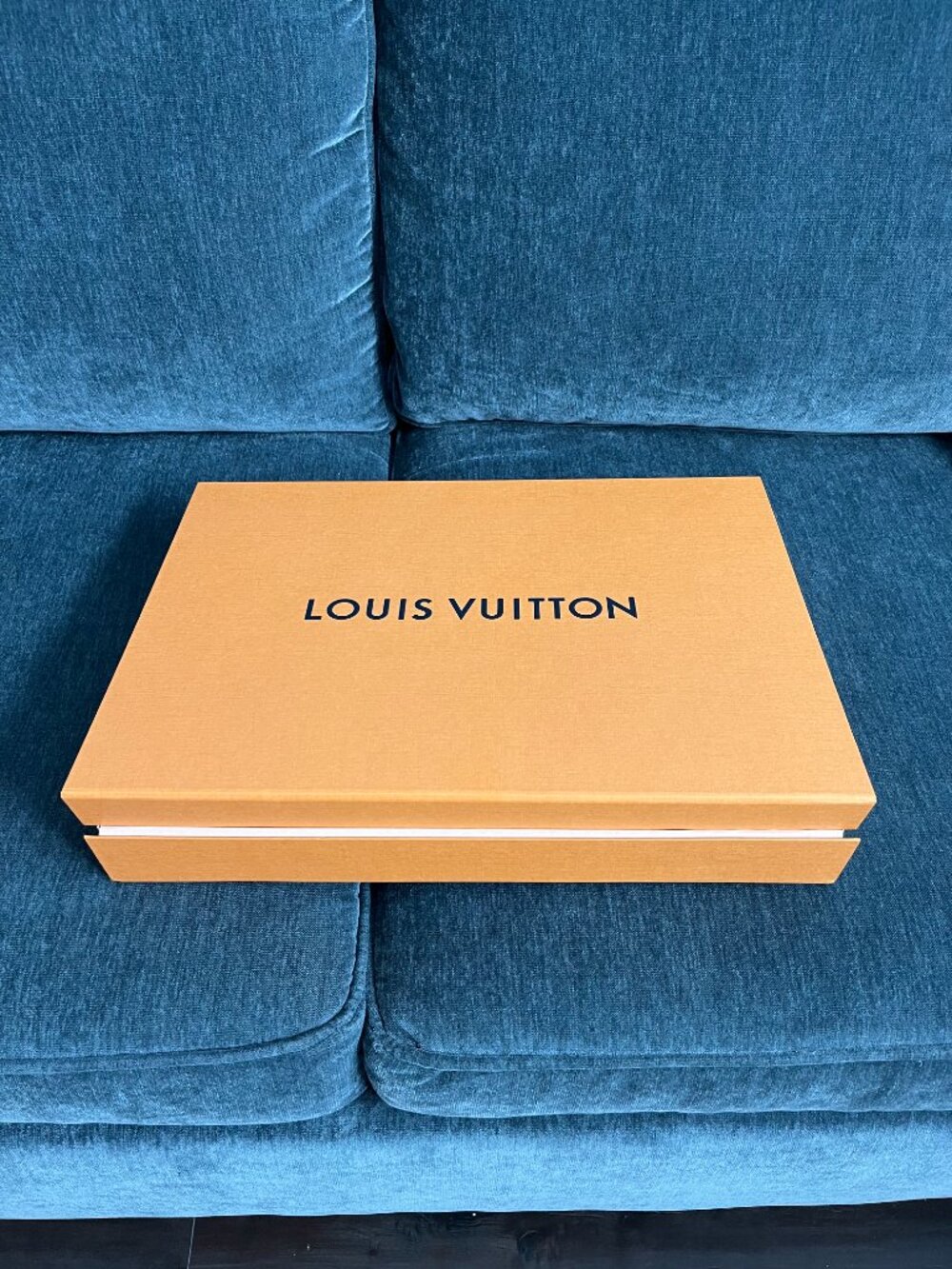 NIB $780 Louis Vuitton ‘So Shine’ Monogram Shawl Beige 56.5x56.5 - Picture 9 of 10